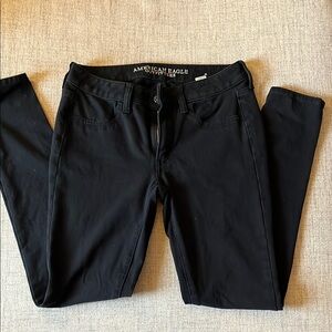 American Eagle Black Skinny Jeans